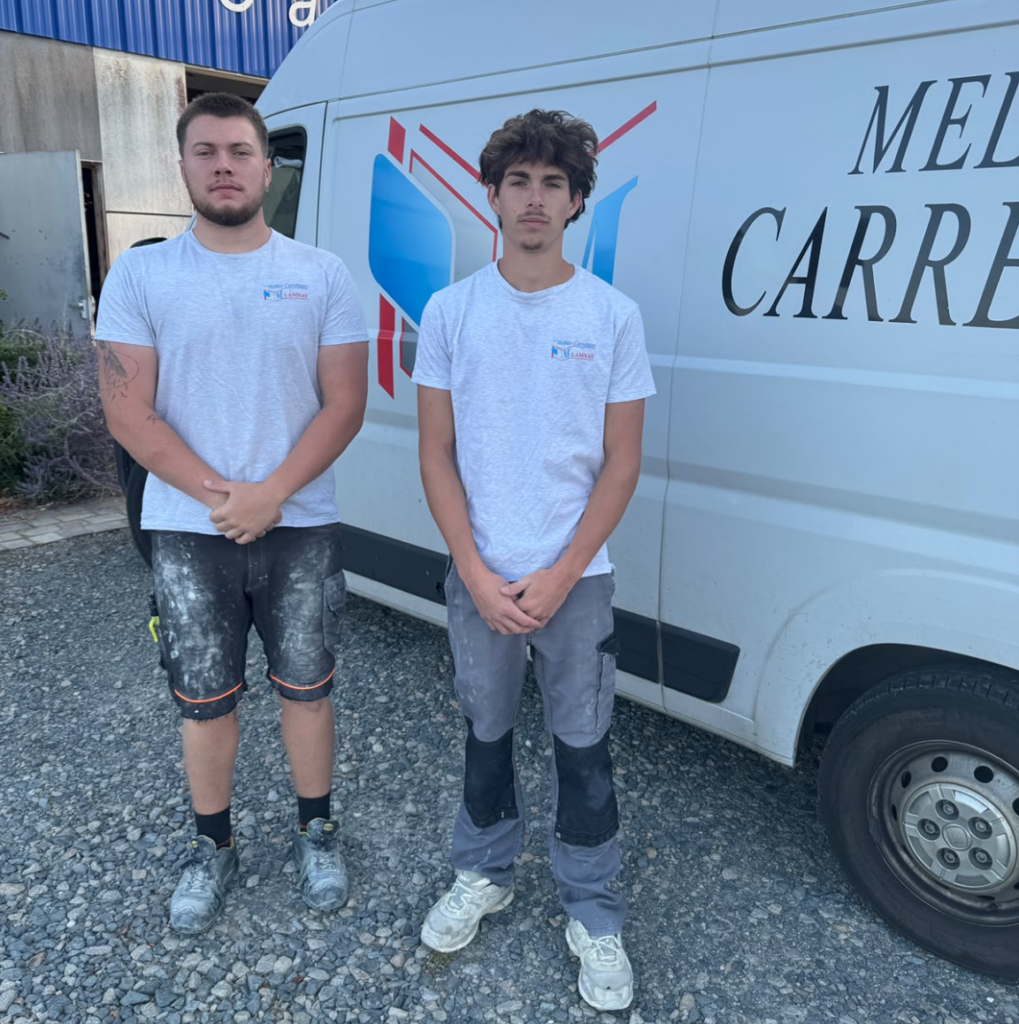 Mellier Carrelage félicite Aurélien, Erwan et Esteban pour leur réussite et poursuit son engagement en faveur de la formation et de l’apprentissage.